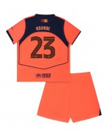 Barcelona Jules Kounde #23 Kolmaspaita Lasten 2025-26 Lyhythihainen (+ shortsit)